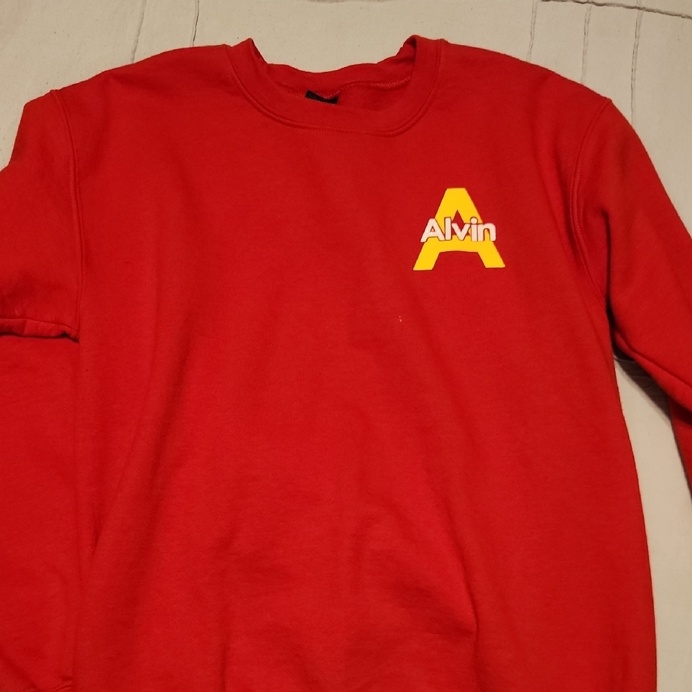 Alvin Red Kids Sweatshirt